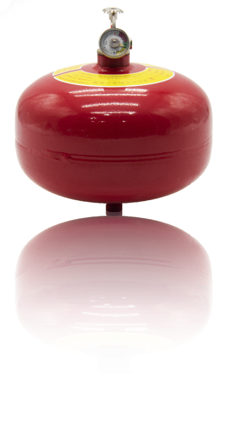 悬挂干粉灭火装置