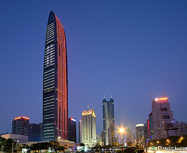 深圳京基100大厦.