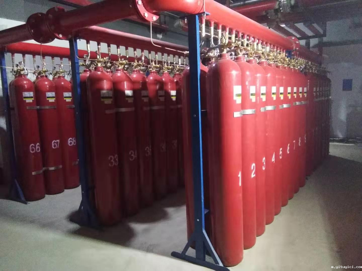 IG541气体灭火系统:深圳云计算中心